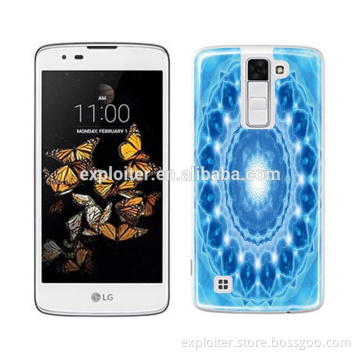Ultra-thin soft plastic gel resin custom design mobile phone case for LG8 case